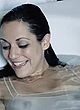 Desiree Giorgetti see through dress in bathtub pics