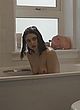 Daciana Brava showing her sexy tits in tub pics
