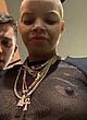 Slick Woods naked pics - stream in a black mesh top