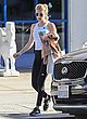 Emma Roberts leaving gym in west hollywood pics