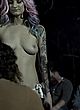 Natasha Richards naked pics - topless, dancing in the woods