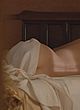 Jessica Pare naked pics - exposing her butt in bed