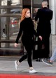 Ariel Winter looking chic in black outfit pics