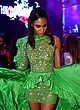 Cindy Bruna see-through green dress pics