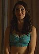 Alison Brie naked pics - see-through blue lingerie