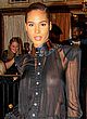 Cindy Bruna posing in see through outfit pics