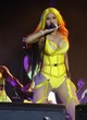 Cardi B sexy in a yellow outfit pics