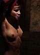 Bianca Comparato naked pics - flashing breasts & smoking