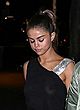 Selena Gomez see-through black dress, date pics