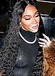 Winnie Harlow naked pics - wear see-through top in public