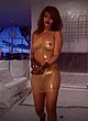 Rihanna nude in transparent dress pics