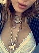 Bella Thorne see through white bra pics