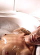 Kristanna Loken naked pics - lying nude in bathtub, lesbo
