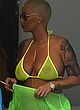 Amber Rose see-through bikini, big tits pics