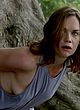 Ruth Wilson naked pics - shows boob in loose tank top