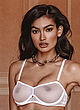 Kelly Gale naked pics - white see through lingerie