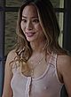 Jamie Chung naked pics - see-through to tits in casual