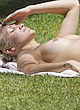 Ashley Roberts naked pics - sunbathing topless