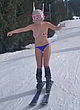 Chelsea Handler naked pics - shows her big boobs and skiing