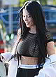 Claudia Alende naked pics - braless in a totally sheer top