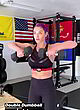 Eva Marie naked pics - workout in sheer sport top