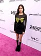 Olivia Rodrigo wows in black mesh mini dress pics
