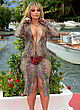 Bebe Rexha naked pics - visible nipples in sheer dress