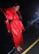 Rihanna wore an all-red outfit pics