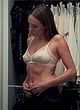 Ana Girardot naked pics - posing in sheer white bra