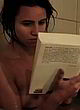 Bianca Comparato naked pics - reading book topless