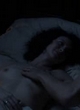 Caitriona Balfe lying and shows nude breasts pics