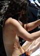 Keira Knightley flashing her tiny tits, beach pics