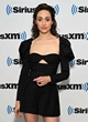 Emmy Rossum wore a mini dress at siriusxm pics