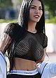 Claudia Alende naked pics - visible breasts, sheer top