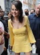 Selena Gomez cleavage in pale mini dress pics