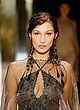 Bella Hadid see-through to tits gown pics