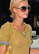 Paris Hilton small tits in transparent top pics
