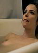 Jaime Ray Newman naked pics - flashing her boobs in bathtub