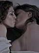 Anna Paquin & Rachelle Lefevre naked pics - kissing, nude tits, lesbian