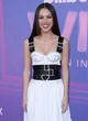 Olivia Rodrigo shows cleavage in white dress pics