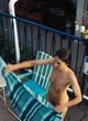 Elena Anaya naked pics - fully nude in backyard