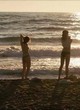 Alicia Vikander & Riley Keough naked pics - nude on the beach