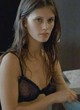 Marine Vacth naked pics - sheer lingerie and talking