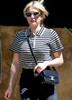 Emma Roberts runs errands in striped shirt pics