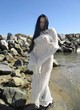 Noah Cyrus naked pics - fully visible tits in dress