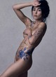 Anna Akana naked pics - posing fully nude, body paint