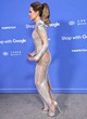 Kate Beckinsale wows in sheer silver dress pics