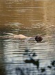 Gina Alice Stiebitz naked pics - nude in the lake in woods