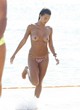 Sofia Suescun naked pics - topless on the beach, greece