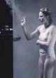 Julia Kijowska naked pics - visible nipples in white top